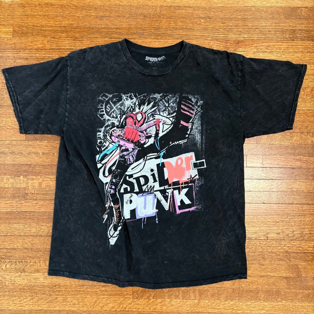 Spider-Man XL Across the Spider-Verse‎ Spider-Punk Graphic T-Shirt